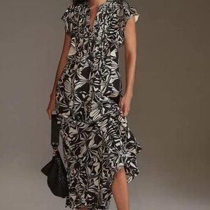 EUC Maeve Cassandra Maxi Dress